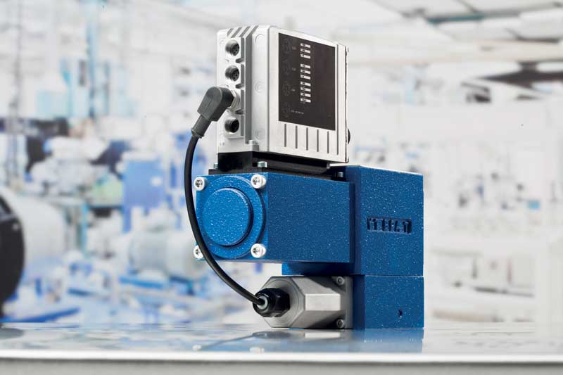 AC (Integrated  Axis Controller)  valves equipped  with Multi-Ethernet interface for pressure, force and position control.