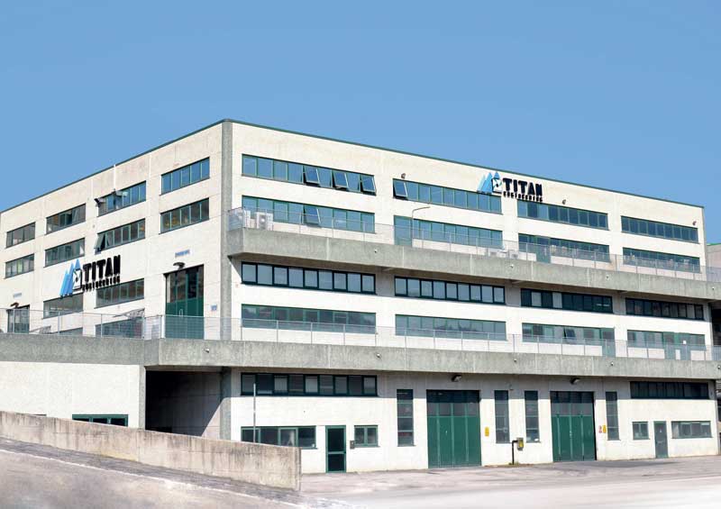 Titan Engineering headquarters in San Marino.