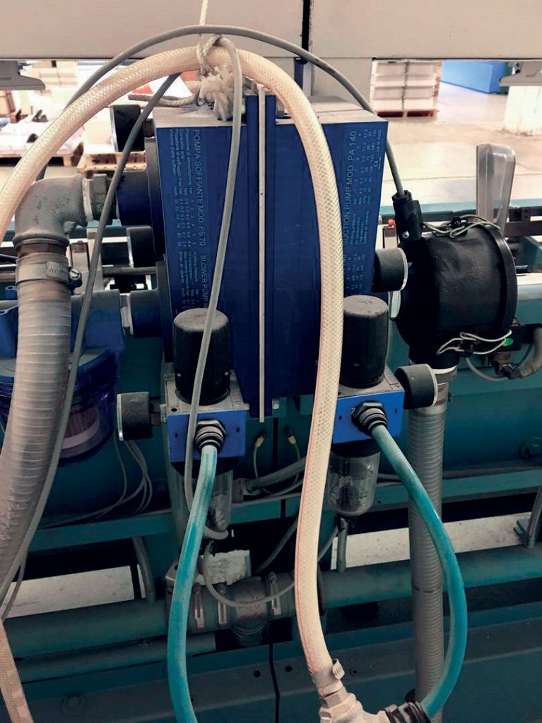 The PA/PS series vacuum generators used in the application.