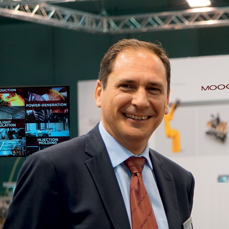 Massimo Daziale, Key Account Manager at Moog Industrial.
